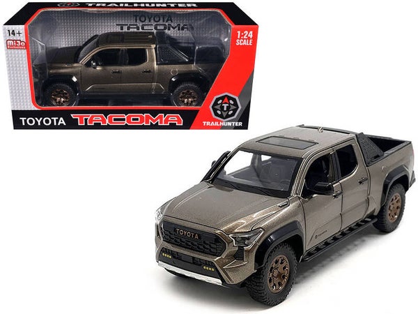 2024 Toyota Tacoma Trail Hunter Edition Pickup 1/24 Scale Diecast Model H08777-BRZ
