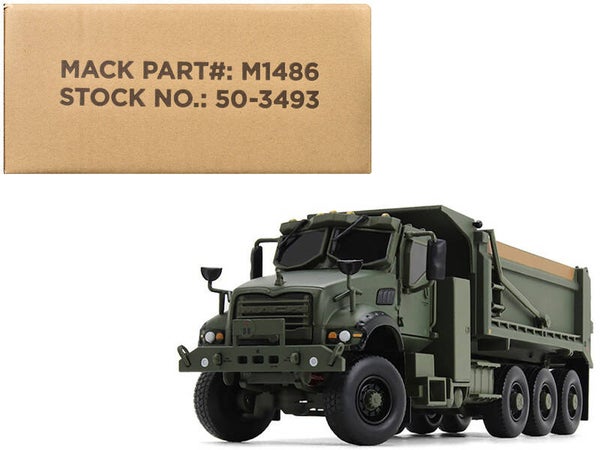Mack Defense M917A3 Dump Truck 1/50 Scale Diecast Model 50-3493