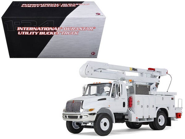 International DuraStar Utility Bucket Truck 1:34 Scale Diecast 10-3901