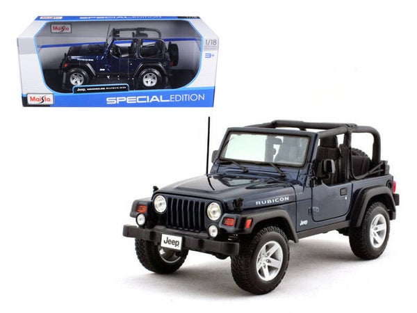 Jeep Wrangler Rubicon 1/18 Scale Diecast Model 31663