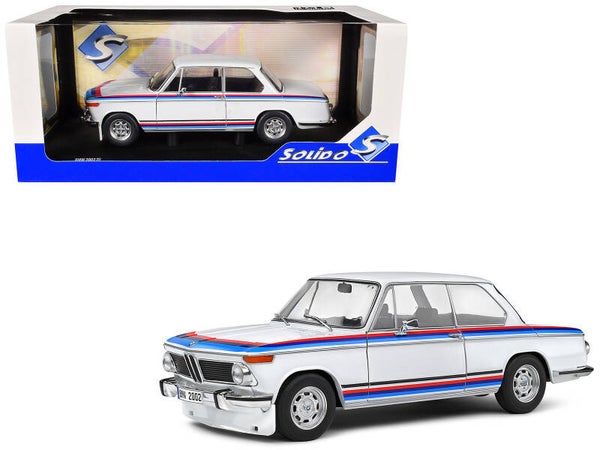 1971 BMW 2002 TII Turbo White 1/18 Scale Diecast Model S1808602