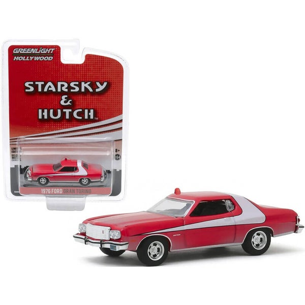 1976 Ford Gran Torino Starsky & Hutch 1/64 Scale Diecast Model 44780A