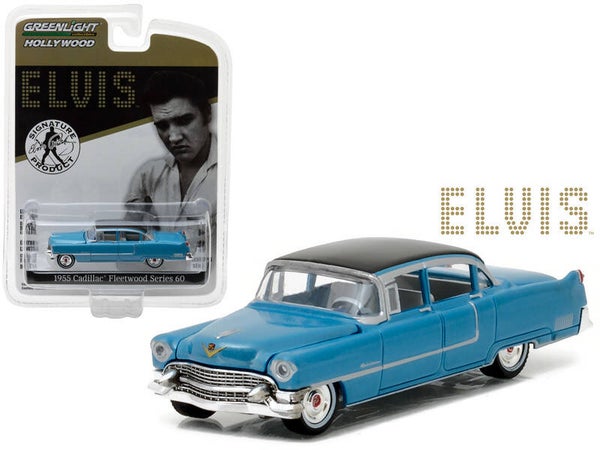 1955 Cadillac Fleetwood Series 60 Elvis Edition 1:64 Scale Die cast Model Car by Greenlight 44760A