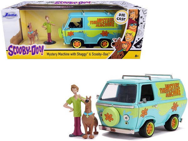 The Mystery Machine W/Scooby Doo Figurines 1/24 Scale Diecast Model 31720
