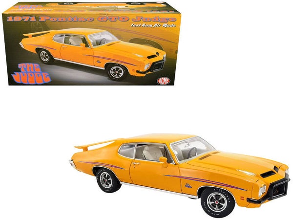 1971 Pontiac GTO Judge Ram Air 1:18 Scale Diecast Model A1801224