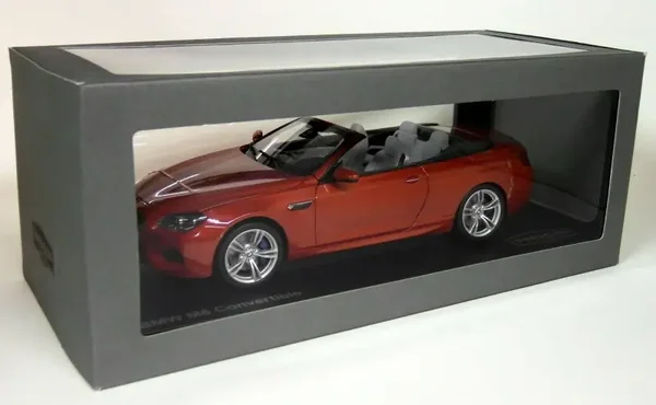 BMW M6 F12M Convertible Sakhir Orange 1:18 Scale Die cast Model Car by Paragon - Luxury Sports Vehicle 97063