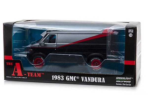 1983 GMC Vandura Van The A-Team 1/24 Scale Diecast Model 84072