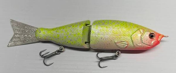 Yellow and White  Swimbait