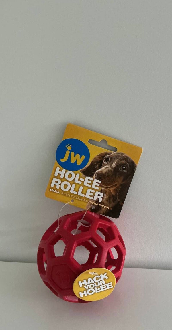 JW :Hol-ee Roller.  Mini.  Rood