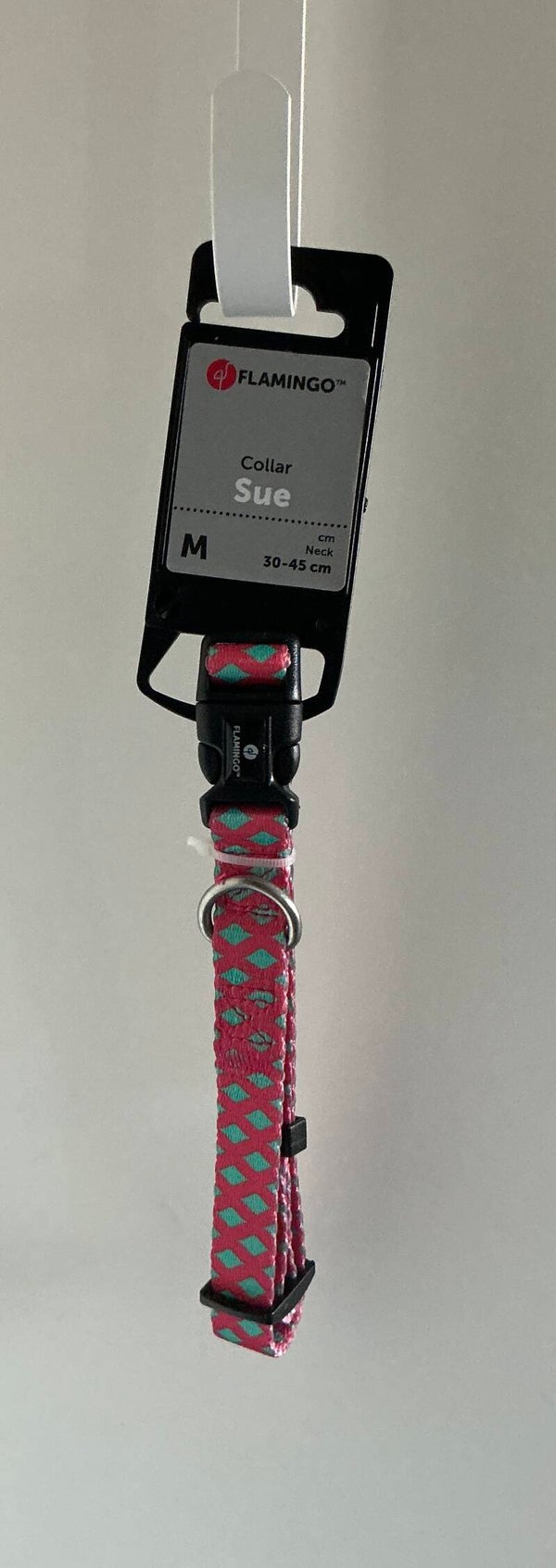 Halsband Sue:Roze Medium=40-55cm