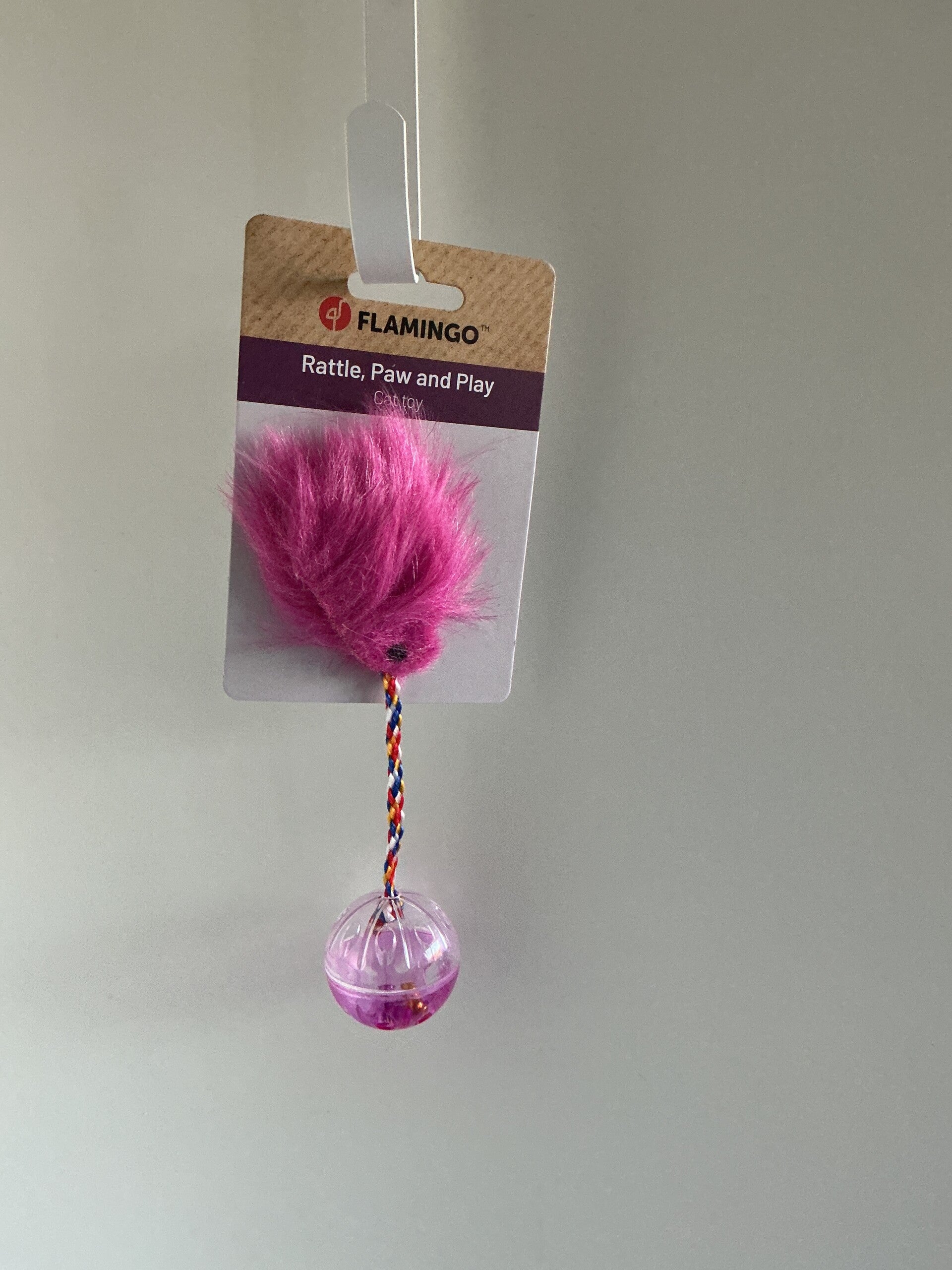 Fiba :Bal met belletje: Roze