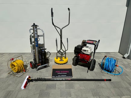 image of exterior cleaning equipment
