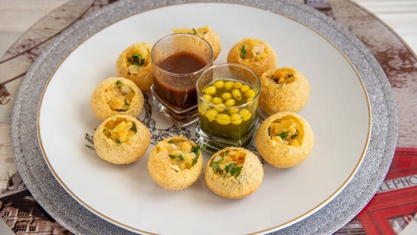Pani puri (Végétarien)