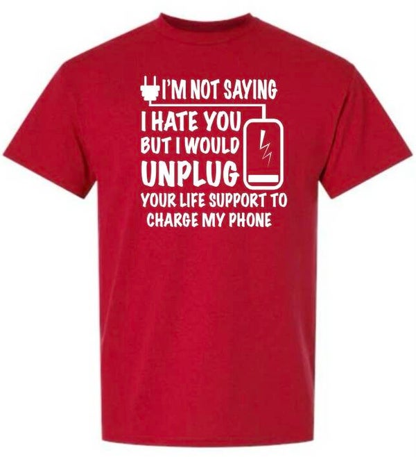 Unplug your life support