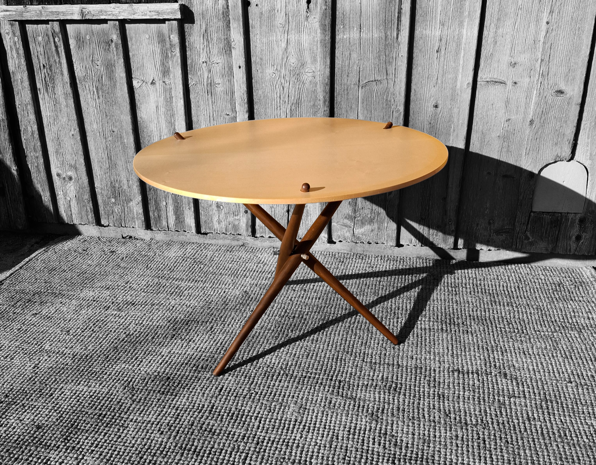 Hans Bellmann Kolonialtisch Edition Wohnbedarf Basel