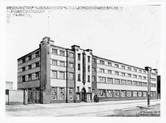 Constant Panis (1891-1972) was de architect van de drukkerij/uitgeverij Tilburg