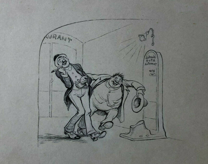 Fragment tekening van Car Storch 12