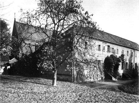 Kapucijnen klooster in Ehrenbreitstein Koblenz.