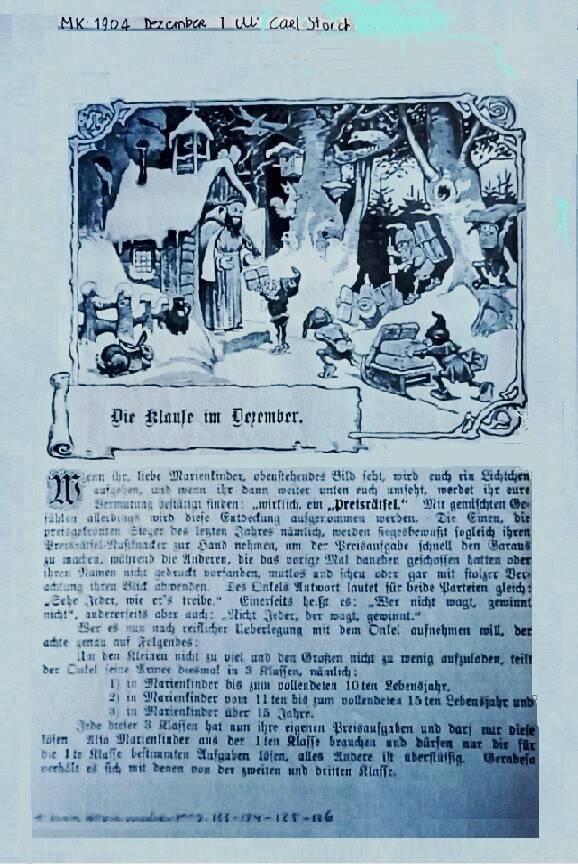 In 1906 verschenen de eerste tekeningen van Puk en Muk, toen nog op zijn Duits Puckchen und Muckchen geheten, in het jeugdtijdschrift Seraphischer Kinderfreund.