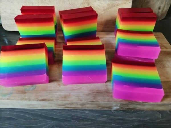 Rainbow Soap