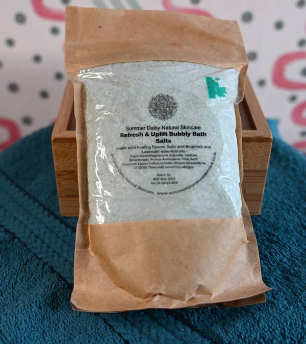 Refresh and Uplift Bubbly Bath salts