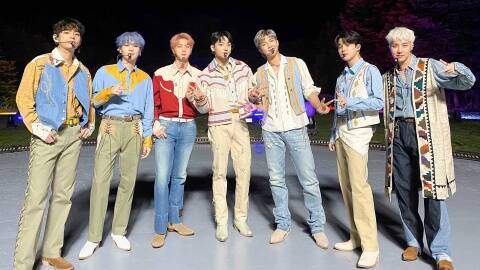 BTS en Permisson to Dance 