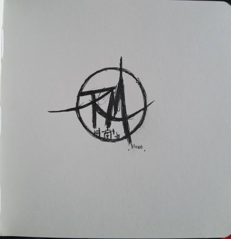 Dibujo a mano alzada de LAVANDA, autora de este blog.