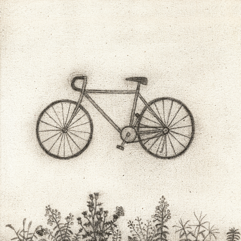 RM de BTS. Imagen de una bicicleta.