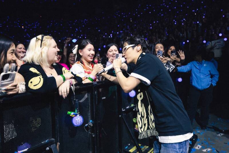 Segundo concierto de J-Hope de BTS en la gira Hope On The Stage Tour en Barclays Center en Brooklyn, Nueva York, EE.UU.