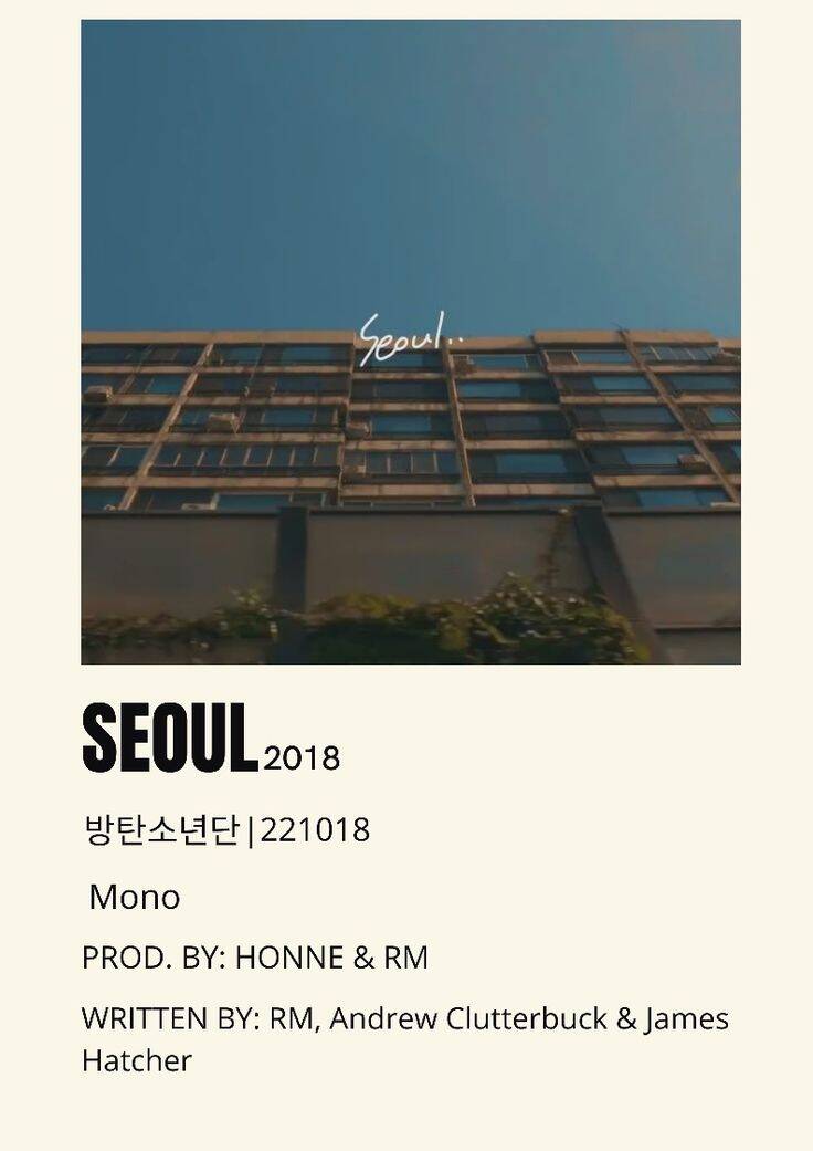 Seoul, canción de RM de BTS