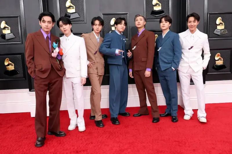 BTS en los Grammys