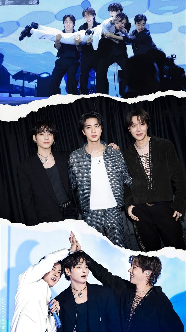 Jin Run con Jhope y JK