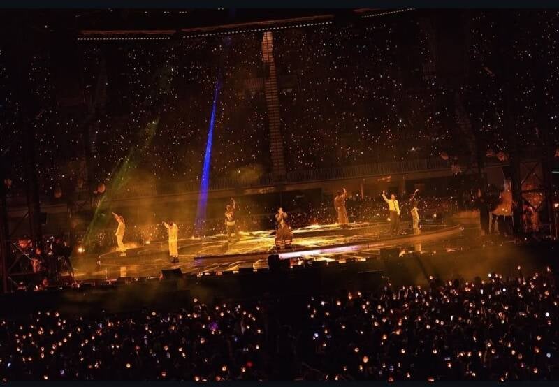 BTS en concierto arirang