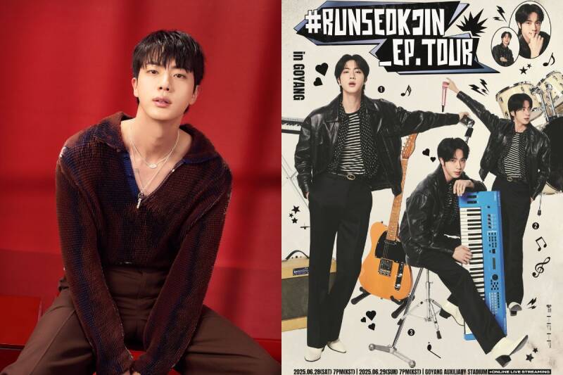 RunSeokJin Tour poster