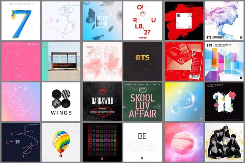 Discografía de BTS 2013 - 2020