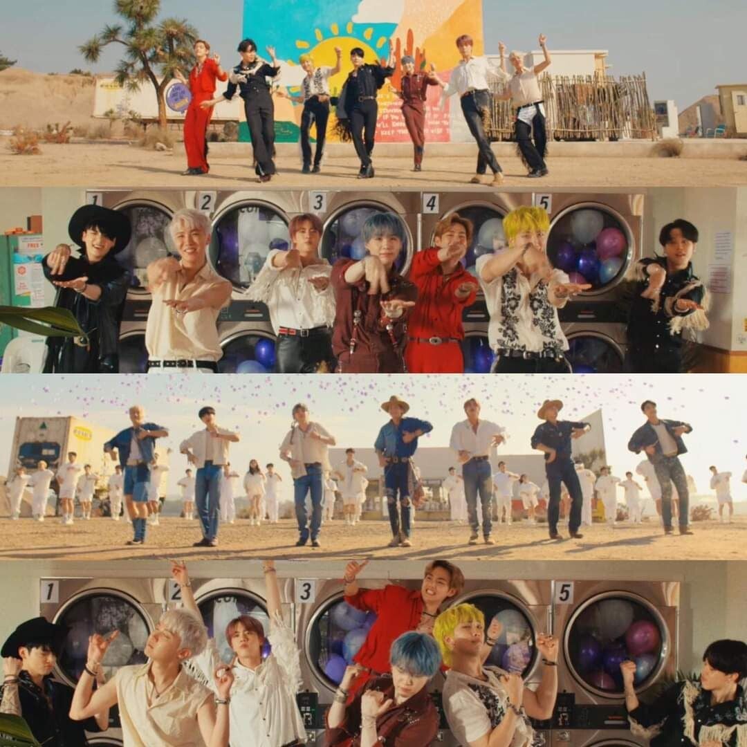 MV de Permisson to Dance de BTS
