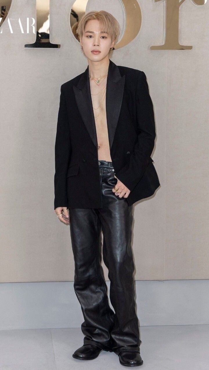 Jimin en desfile moda de Dior