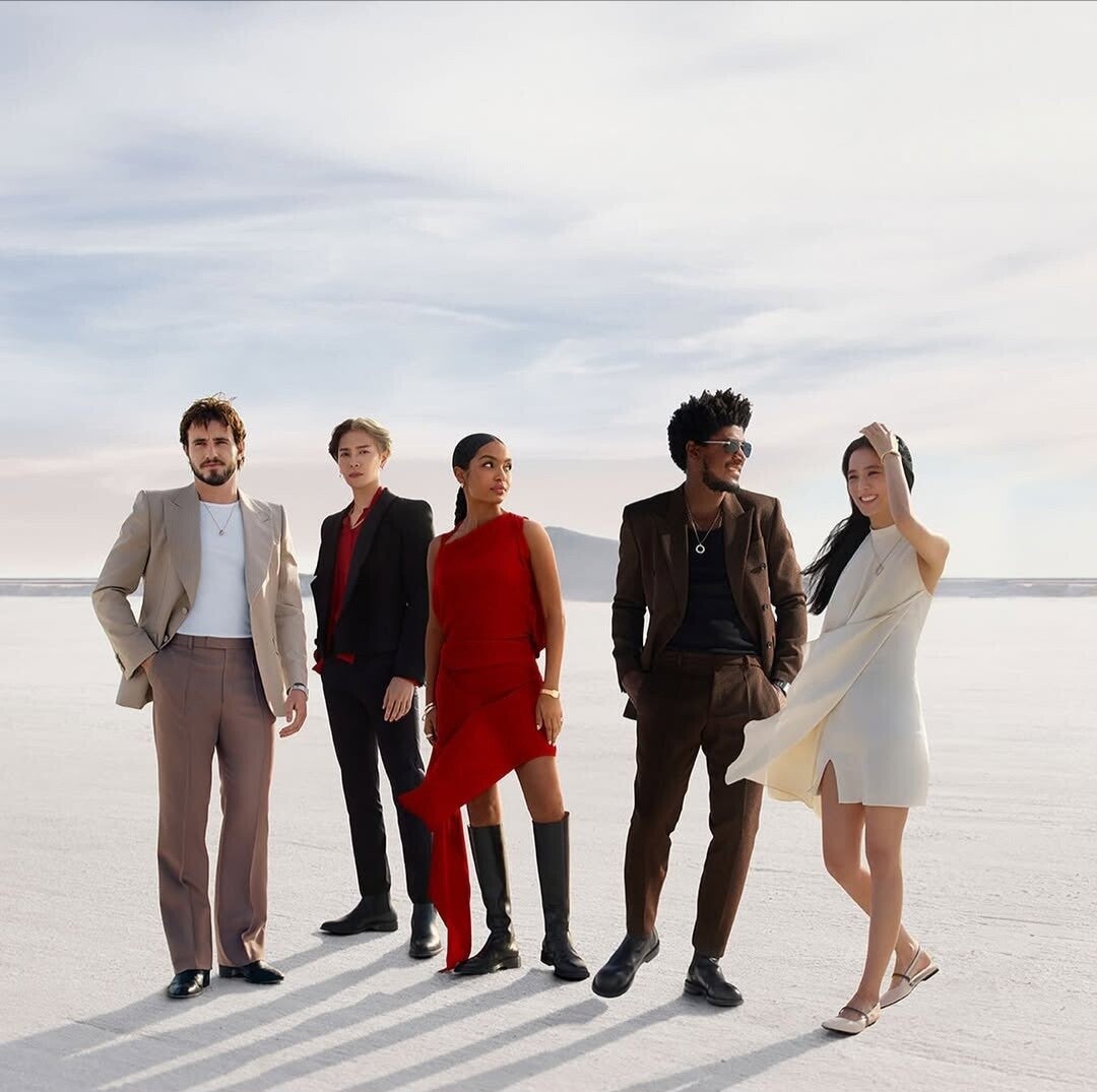 Jackson con otros embajadores de la marca Maison 