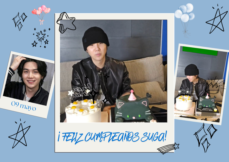 Suga feliz cumpleaños 