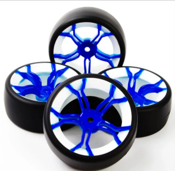 4 Drift Räder, Speziell nur für 1:10 Drift Chassis.