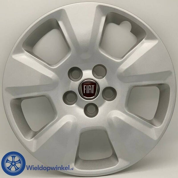 FIA74915 - 51894537 - 600107083 - Wieldoppen 15 inch Fiat wieldoppen 15 inch Fiat Doblo (Merklogo)