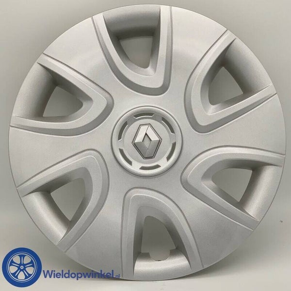 REN80915 - Wieldoppen 15 inch Renault wieldoppen Renault 15 inch (Merklogo set)