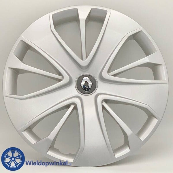REN827L15 - Wieldoppen 15 inch Renault wieldoppen Renault 15 inch (Merklogo set)