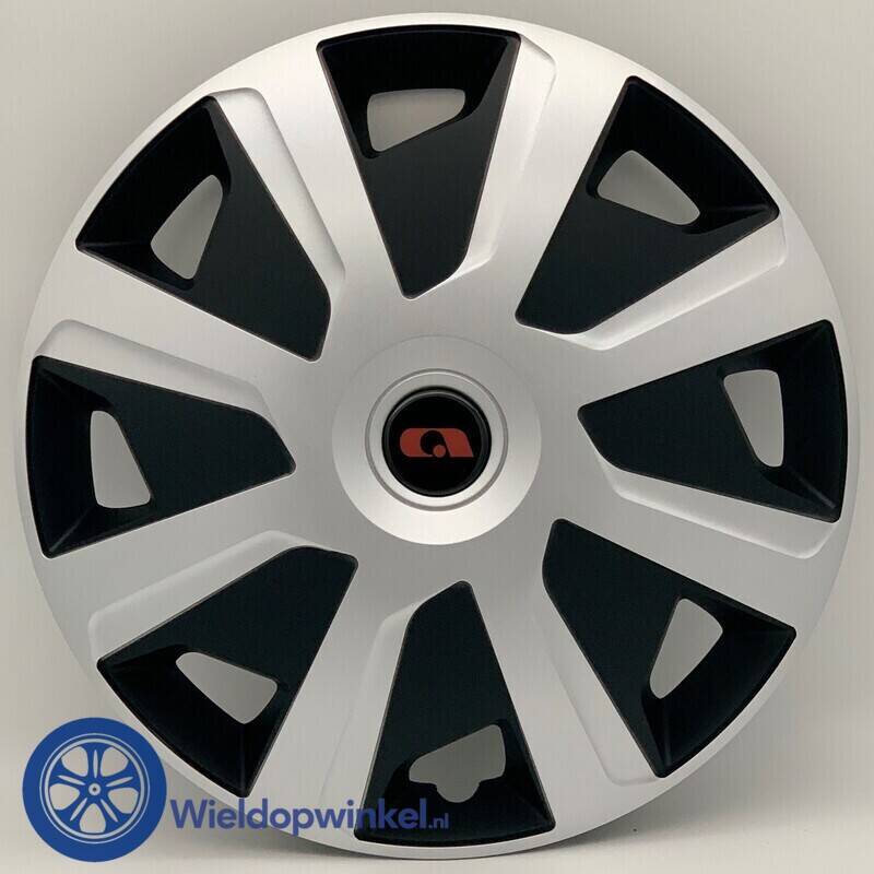 ADRI414516  - Bolle Zwarte Wieldoppen 16 inch Adria wieldoppen Zwart (Merklogo set)