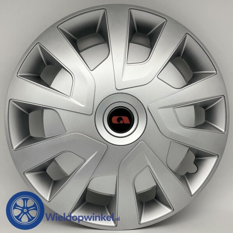 ADRI5355L15ZL - Bolle Zilveren Wieldoppen 15 inch Adria wieldoppen Zilver (Merklogo set)