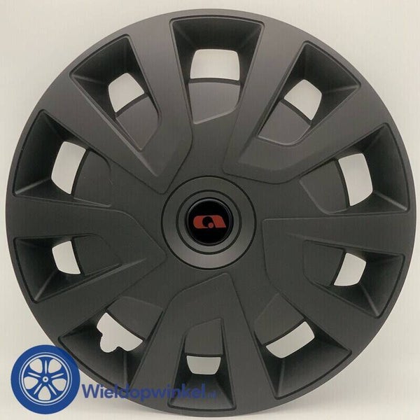 ADRI355L15ZW - Bolle Zwarte Wieldoppen 15 inch Adria wieldoppen Zwart (Merklogo set)