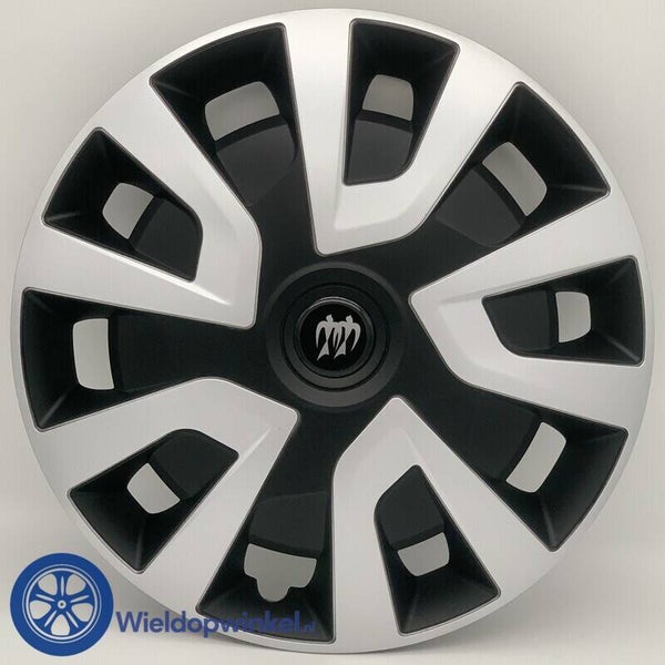 KNAU5356L16  - KNAU49516  - Bolle Zwarte Wieldoppen 16 inch Knaus Camper wieldoppen Zwart (Merklogo set)