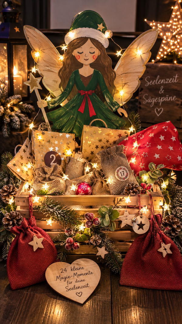 Seelenzeit Adventskalender 2026 – handgefertigt & gefüllt
