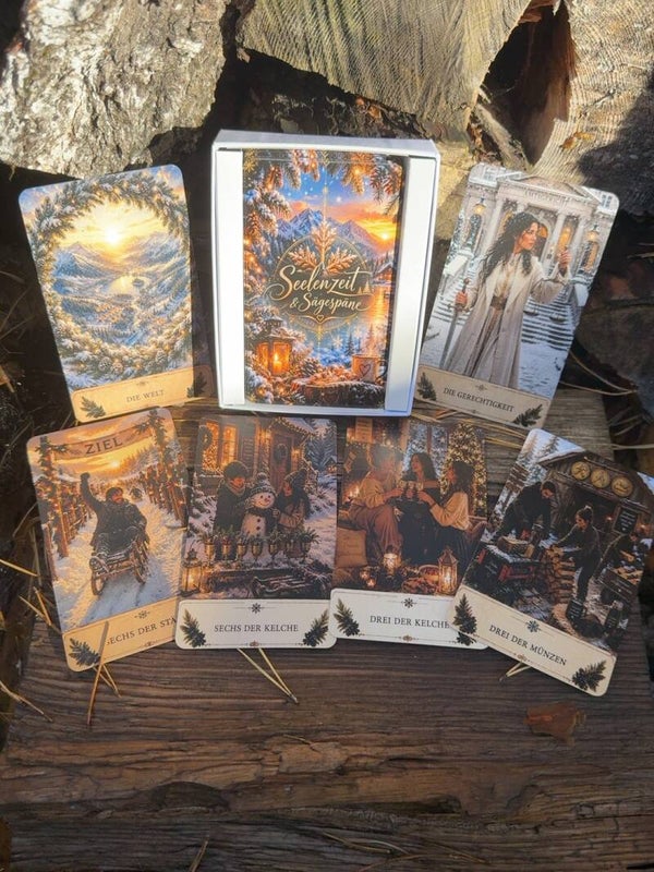 Winter-Tarot – Seelenzeit & Sägespäne