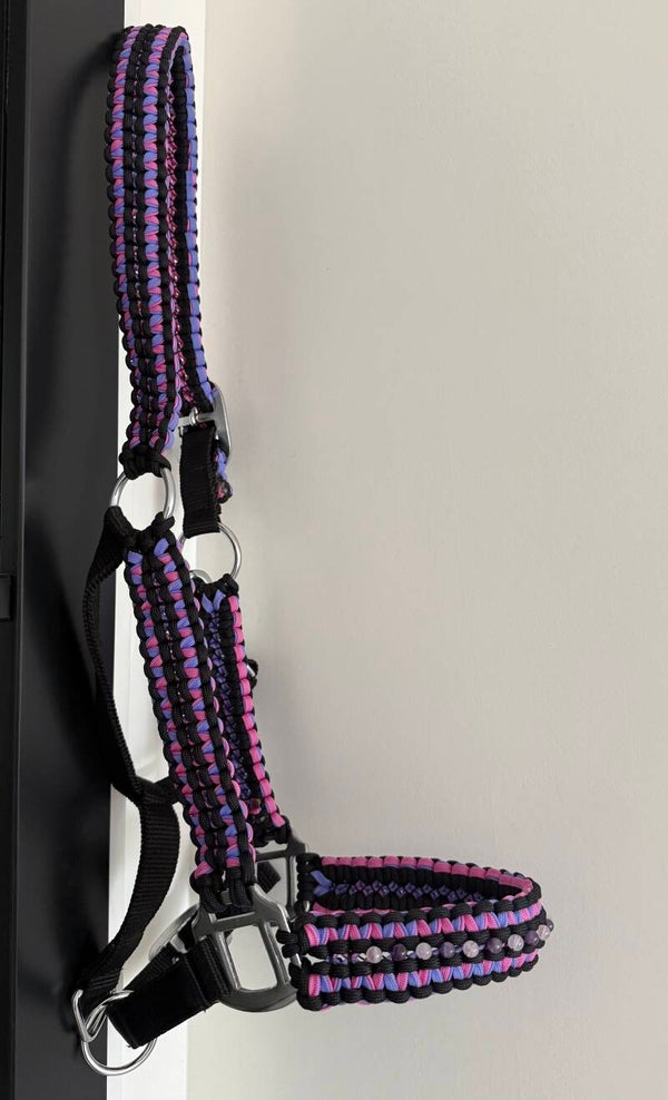 Halster ‘Luxey’ met edelstenen - maat Pony